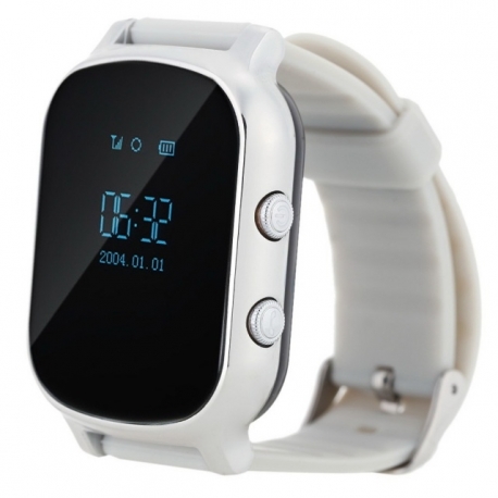 Умные часы Family Smart Watch GPS 58 (металлик)